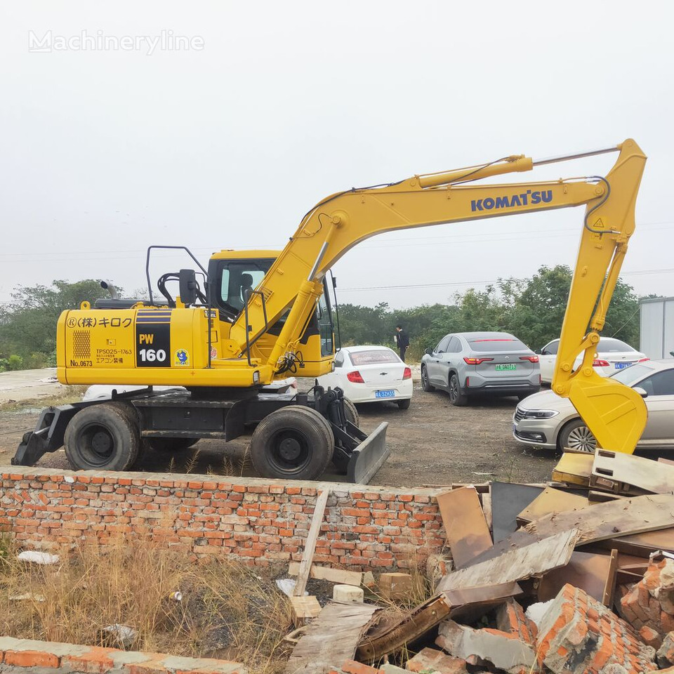 Komatsu PW160 on lease Komatsu PW160: picture 4