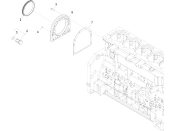 Engine and parts JOHN DEERE