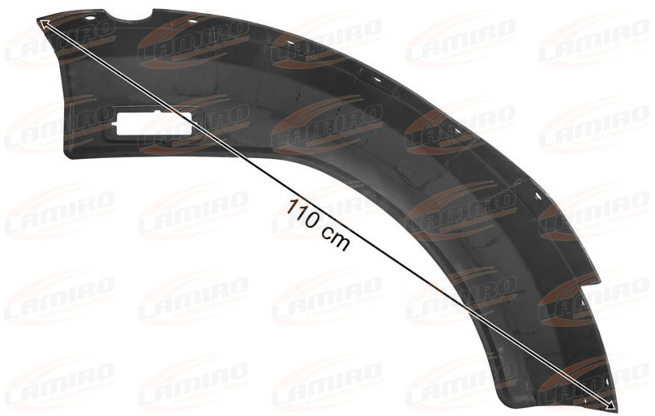 New Fender for Truck MERCEDES SK 1735 WIDE CABIN SHORT MUDGUARD LEFT: picture 2